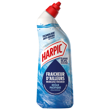 Gel fraîcheur d'ailleurs océan pacifique HARPIC 750ml