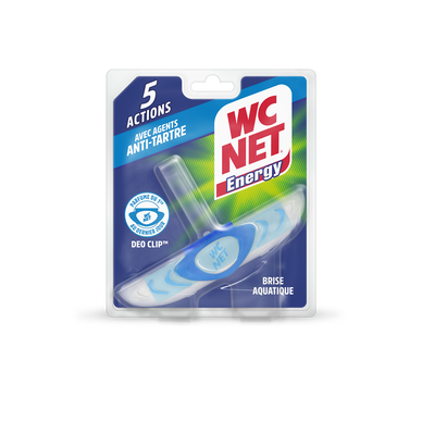 Bloc wc anti-tartre 5 actions brise aquatique WC NET 38g