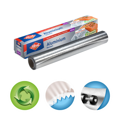Aluminium ALBAL, rouleau de 40m