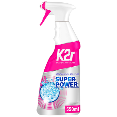 Détachant avant lavage super power K2R - 550ml