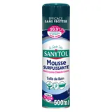 Mousse active désinfectante anti-calcaire salle de bain SANYTOL, aéroso l 500ml