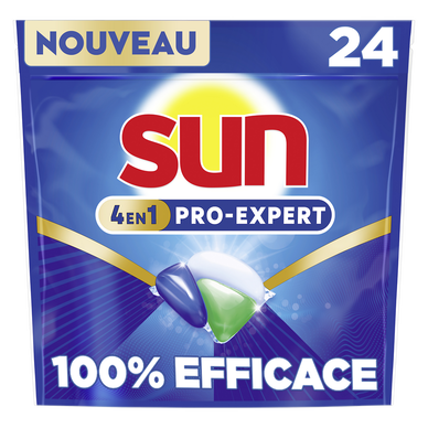 Capsules lave-vaisselle pro-expert regular SUN 24 lavages