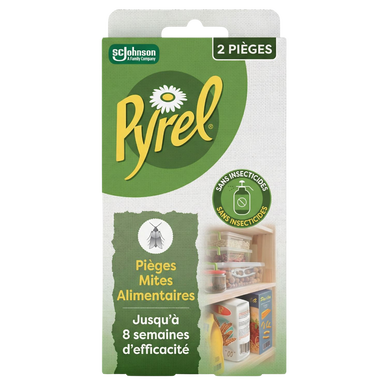 Piéges mites alimentaires sans insecticdes PYREL x2