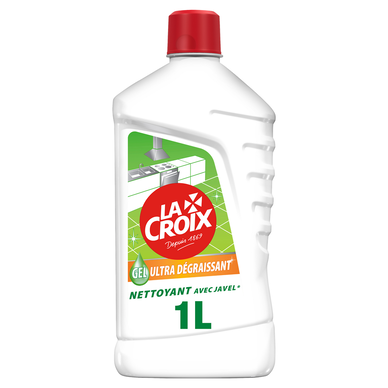 Gel Nettoyant ménager LA CROIX Ultra Dégraissant - 1L