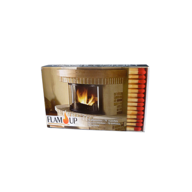 Allumettes grand confort FLAM'UP, longueur 10cm, x70