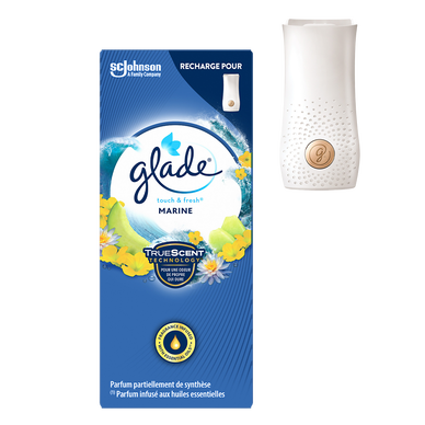 Désodorisant Recharge Touch&Fresh Marine aux huiles essentielles GLADE, 10ml