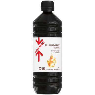 Allume-feu liquide PRIX MINII - flacon 1L