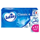 Etuis Mouchoirs Classic+ LOTUS, x12