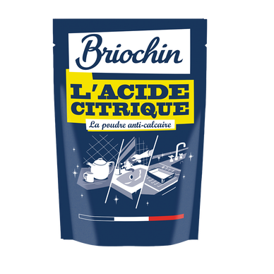 Acide citrique écocert, JACQUES BRIOCHIN, doypack, 450g