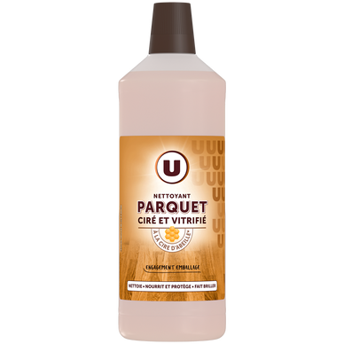 Nettoyant parquets cirés et vitrifiés, flacon 1L