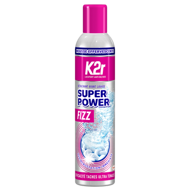 Détachant Aérosol Super power fizz détachant avant lavage K2R - 300ml