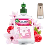 AIR WICK recharge spray automatique active fresh fleur de Cerisier &Framboise 228mL
