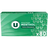 Mouchoirs U boîte menthol 4 plis x80