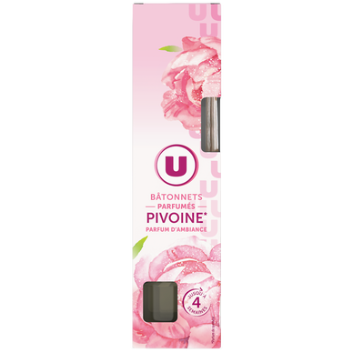 Bâtonnets parfumés pivoine, 30 ml