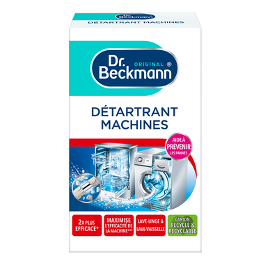Détartrant machines poudre DR BECKMANN, 2 sachets de 50g
