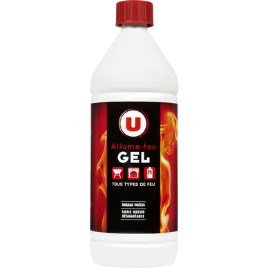 Allume-feu gel  Flacon 1L