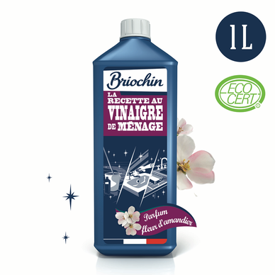 Vinaigre ménager floral BRIOCHIN écocert 1L