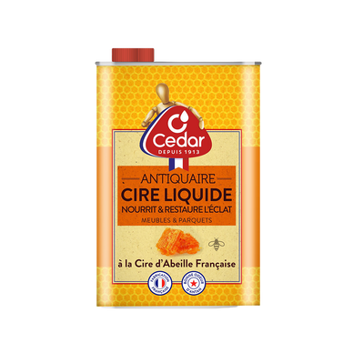 O'CEDAR ANTIQUAIRE CIRE LIQUIDE ABEILLE FR BIDON 700ML