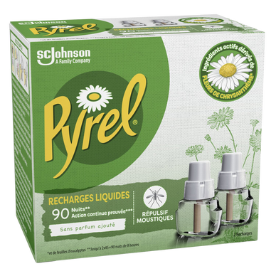 Recharge électrique liquide répulsif moust.TP19 PYREL 2x32ml