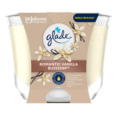 Bougie parfum d'ambiance Vanille GLADE - 204g XL