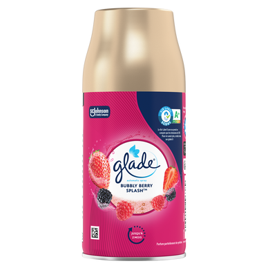 Glade automatic spray recharge bubbly berry splash - infusé auxhuiles essentielles 269ml