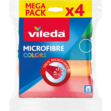 Lavette colors multipack VILEDA x4