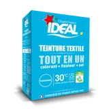 Teinture textile tout en 1 mini turquoise IDEAL, paquet de 230g