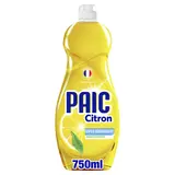 Liquide vaisselle PAIC Éclat Citron en flacon 750mL