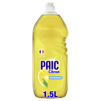 Produit vaisselle PAIC Eclat citron 1.5l