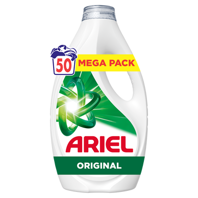 Lessive liquide ARIEL original 50 lavages 2,25L