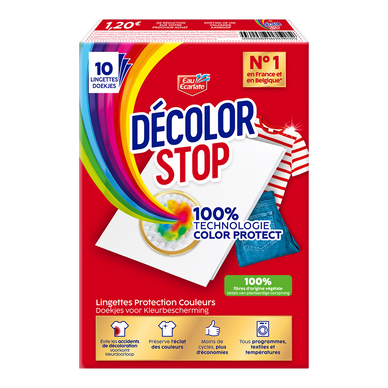 Lingette anti-décoloration DECOLOR STOP Protection Couleurs x10