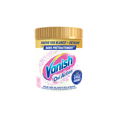 Poudre détachante VANISH Oxi Action raviveur de blancheur 480g