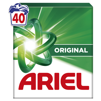 Lessive poudre ARIEL original 40 lavages 2kg