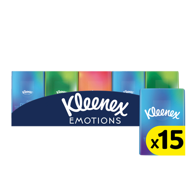 Mouchoirs Mini Collection KLEENEX, 15x7