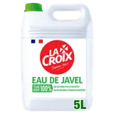 Eau de javel traditionnelle LA CROIX flacon 5L