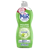 Liquide MIR vaisselle mousse active parfum pomme 675ml