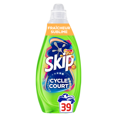 Lessive Liquide Cycle Court Intensité Max Fraîcheur Sublime Touche deCajoline SKIP - 39 lavages