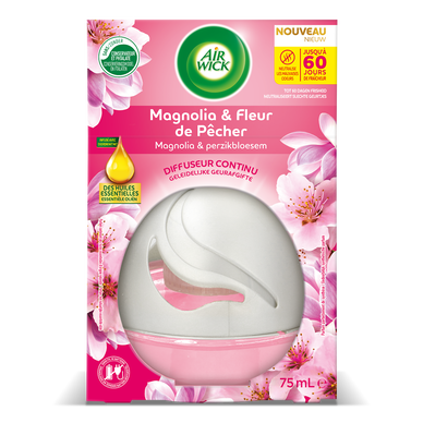 Diffuseur AIR WICK Continu Magnolia & Fleur de Pêcher 75mL