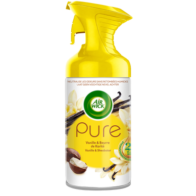 Aérosol AIR WICK Pure HE Vanille & Beurre de Karité 250mL