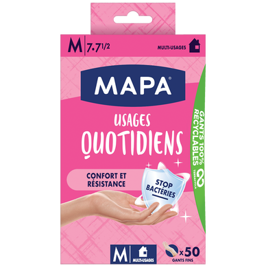 Gants usage quotidiens Taille M MAPA - x50