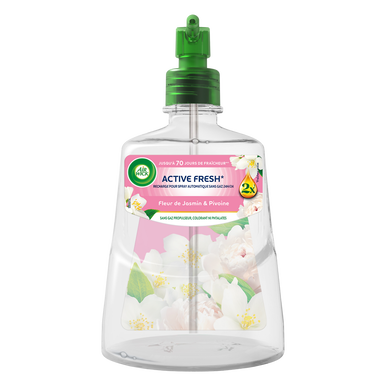 Recharge spray automatique sans gaz ARIWICK Jasmin & pivoine 228ml