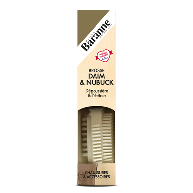 Brosse BARANNE à daim Dépoussière & Nettoie x1