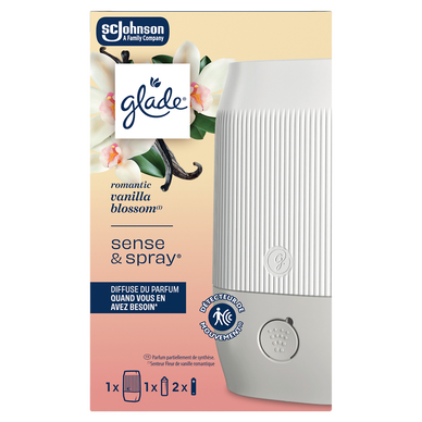 Spray diffuseur GLADE Sense romantic vanilla blossom