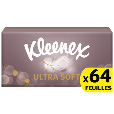 Mouchoirs ultra soft KLEENEX boîte x64