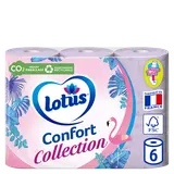 Papier toilette collection avec aqua-tube Lotus 2P X6 RLX