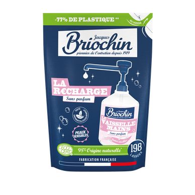Liquide vaisselle main sv.marseil.écocert BRIOCHIN rec.450ml