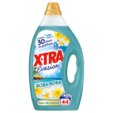 Lessive EXTRA évasion Bora Bora 44 lavages 1,98l