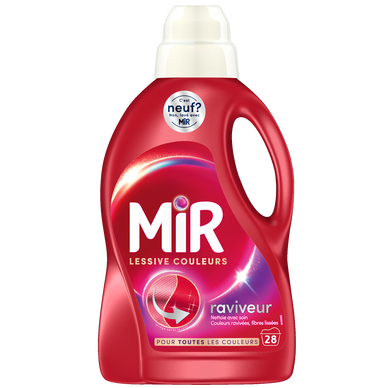 Lessive liquide MIR couleurs 1,4L