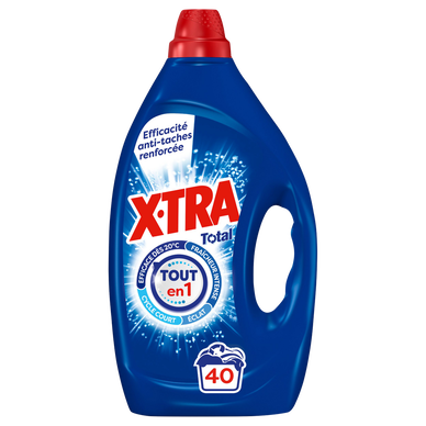 Lessive XTRA Total 40 Lavages 1,8L