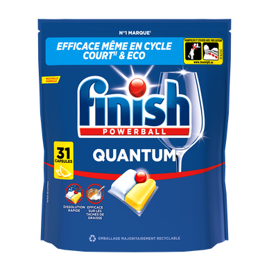 Capsule vaisselle FINISH quantum citron x31